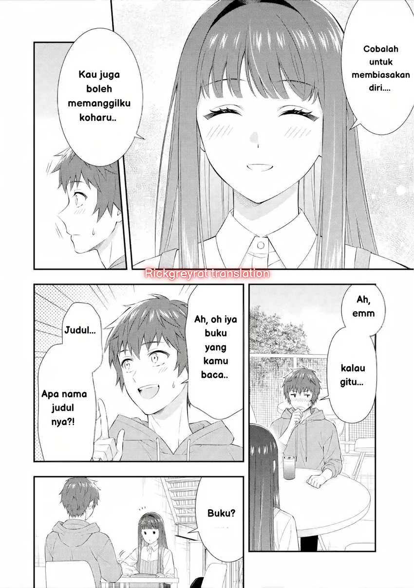 Toumei na Yoru ni Kakeru-kun to, Me ni Mienai Koi wo Shita. Chapter 3 Gambar 4