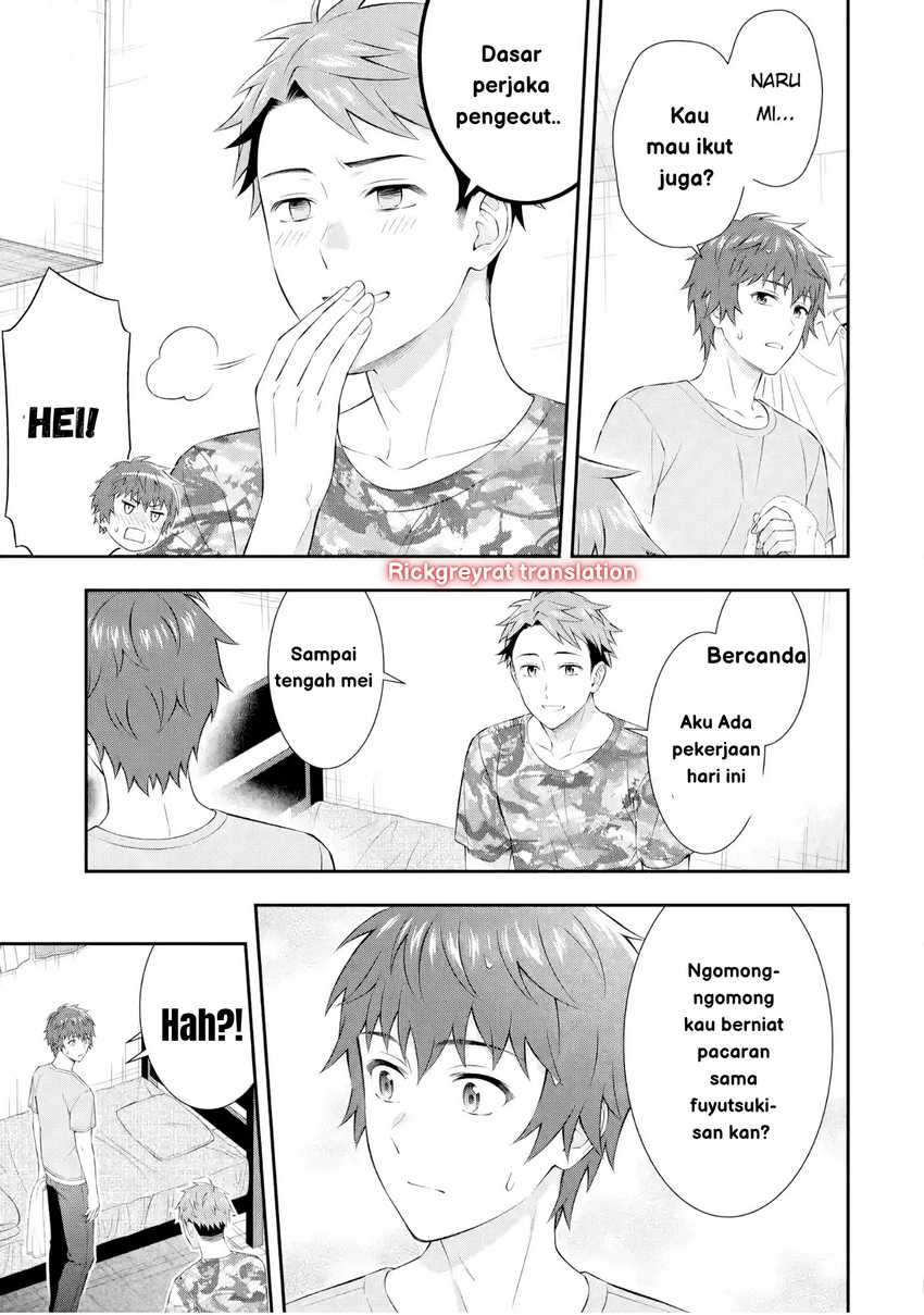 Toumei na Yoru ni Kakeru-kun to, Me ni Mienai Koi wo Shita. Chapter 3 Gambar 43