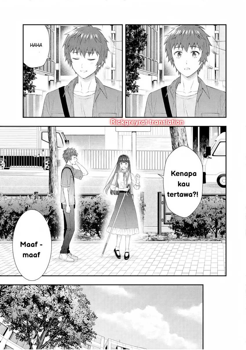 Toumei na Yoru ni Kakeru-kun to, Me ni Mienai Koi wo Shita. Chapter 3 Gambar 55