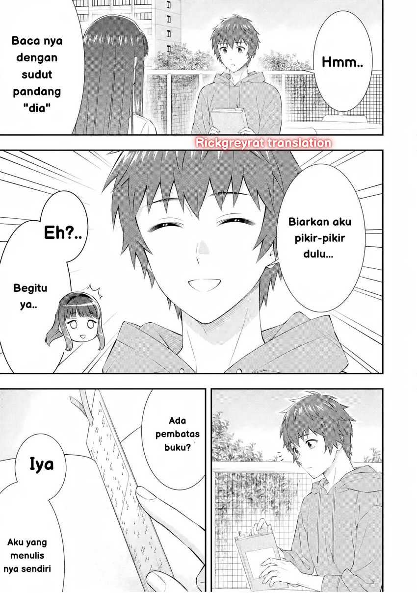 Toumei na Yoru ni Kakeru-kun to, Me ni Mienai Koi wo Shita. Chapter 3 Gambar 9