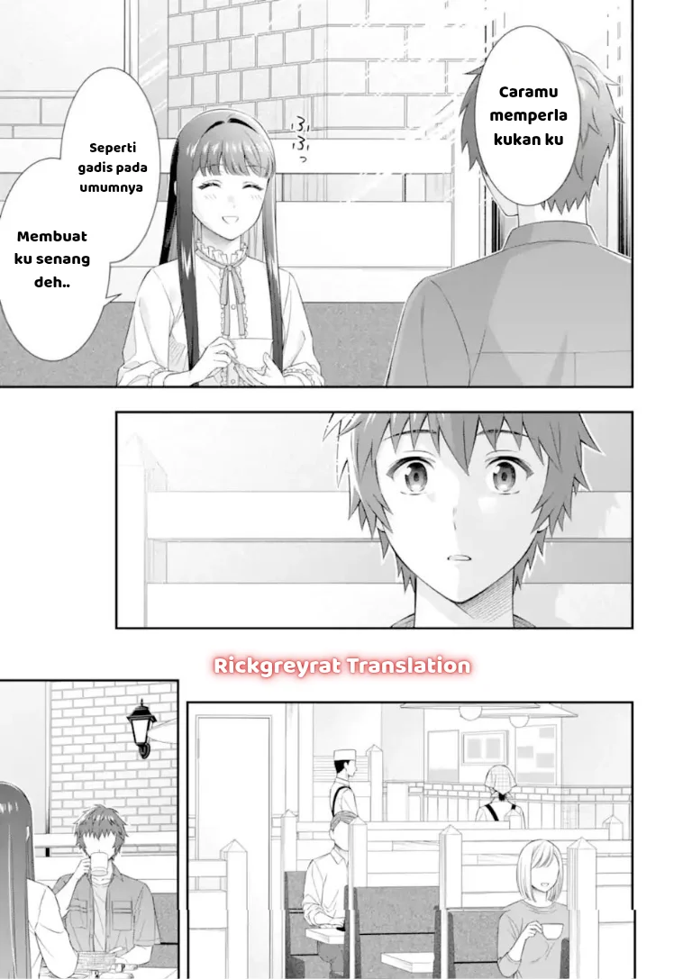 Toumei na Yoru ni Kakeru-kun to, Me ni Mienai Koi wo Shita. Chapter 4.2 Gambar 6