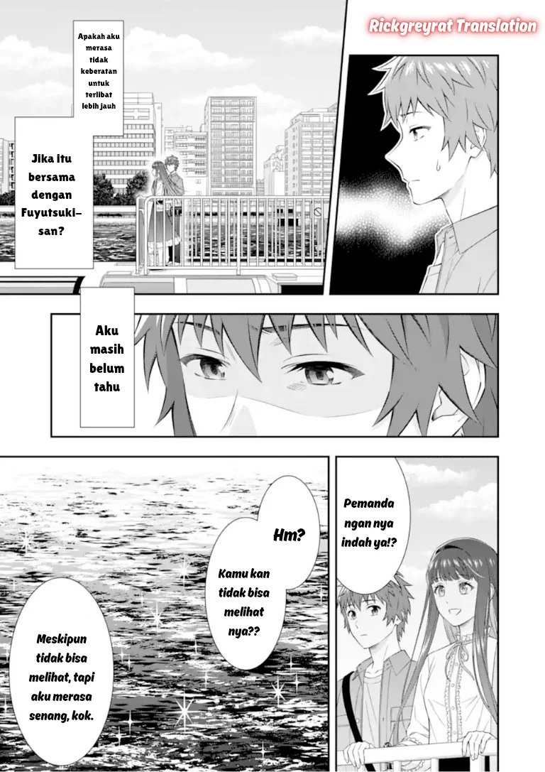 Toumei na Yoru ni Kakeru-kun to, Me ni Mienai Koi wo Shita. Chapter 4.3 Gambar 10