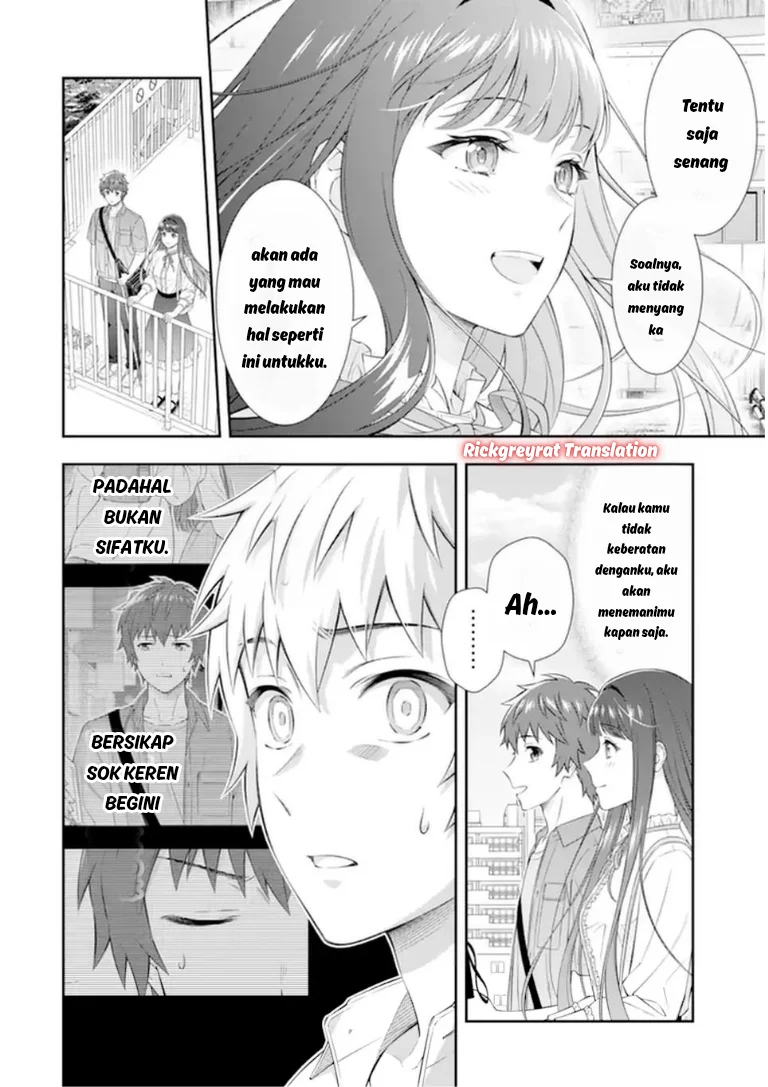 Toumei na Yoru ni Kakeru-kun to, Me ni Mienai Koi wo Shita. Chapter 4.3 Gambar 9