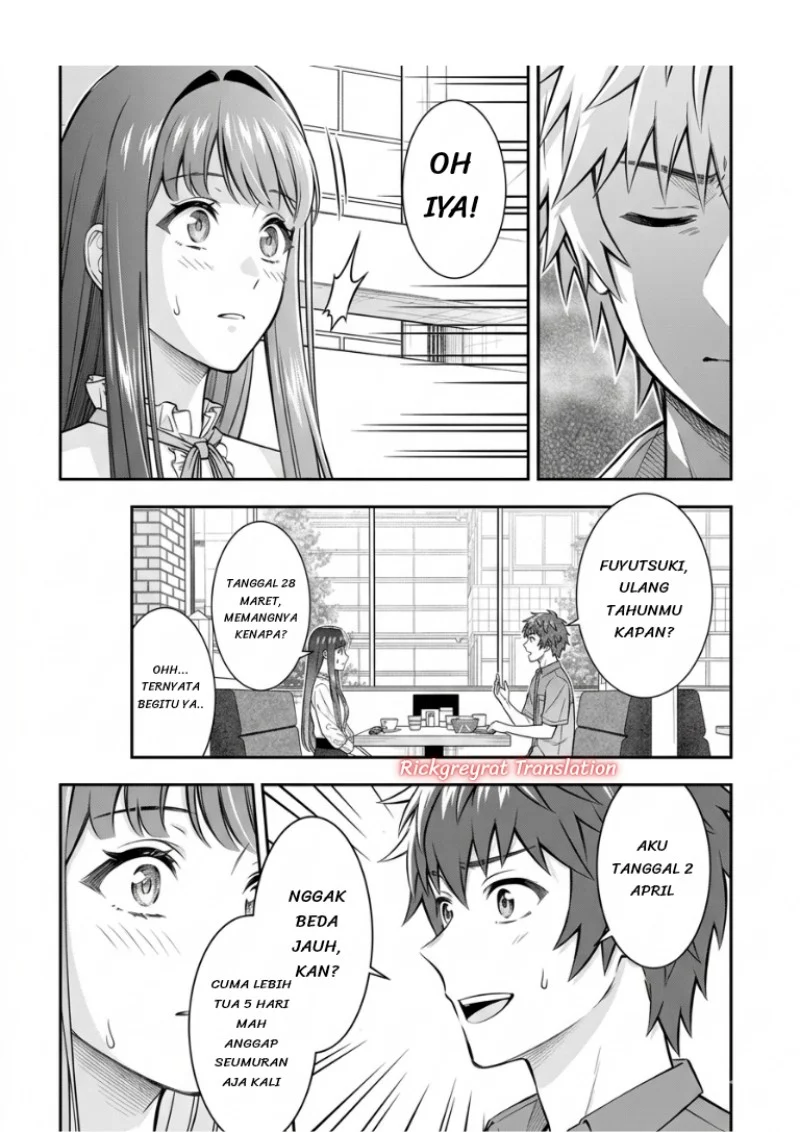 Toumei na Yoru ni Kakeru-kun to, Me ni Mienai Koi wo Shita. Chapter 5.1 Gambar 33