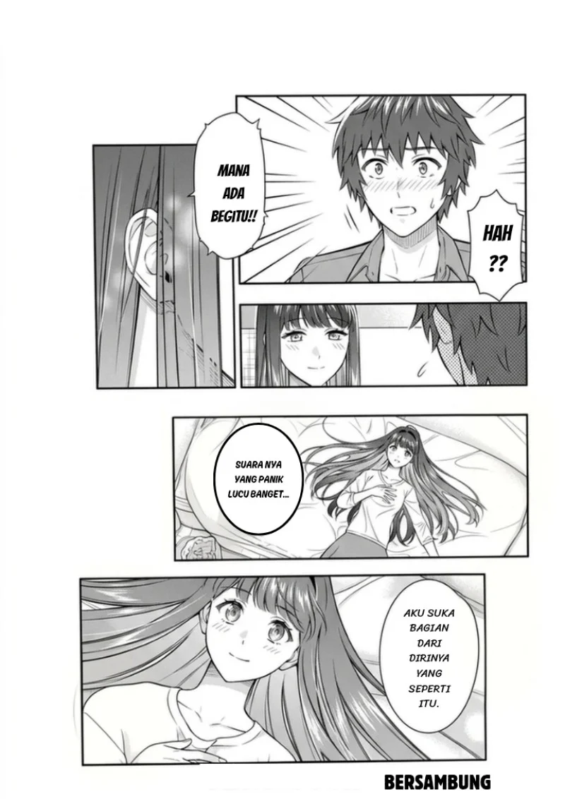 Toumei na Yoru ni Kakeru-kun to, Me ni Mienai Koi wo Shita. Chapter 5.1 Gambar 36