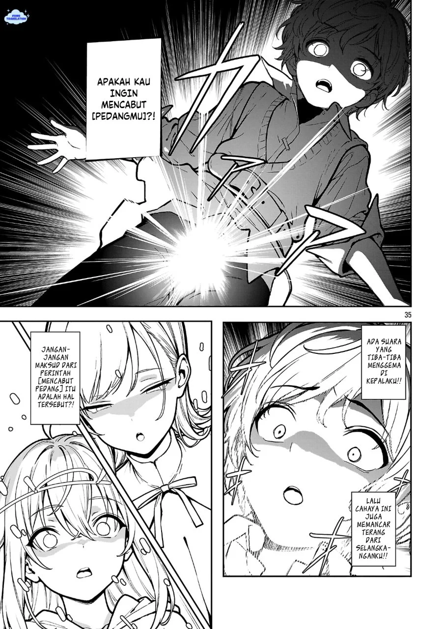 Tousan wa [Kensei], Kaasan wa [Kenshin], Boku wa [Ochi〇po Chanbara Master] Chapter 1 Gambar 40