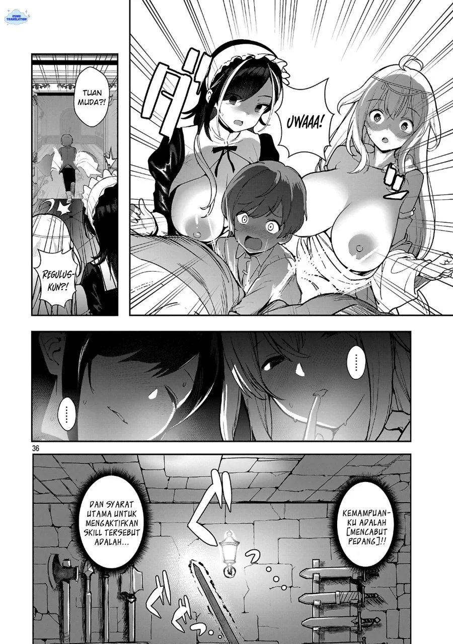 Tousan wa [Kensei], Kaasan wa [Kenshin], Boku wa [Ochi〇po Chanbara Master] Chapter 1 Gambar 41