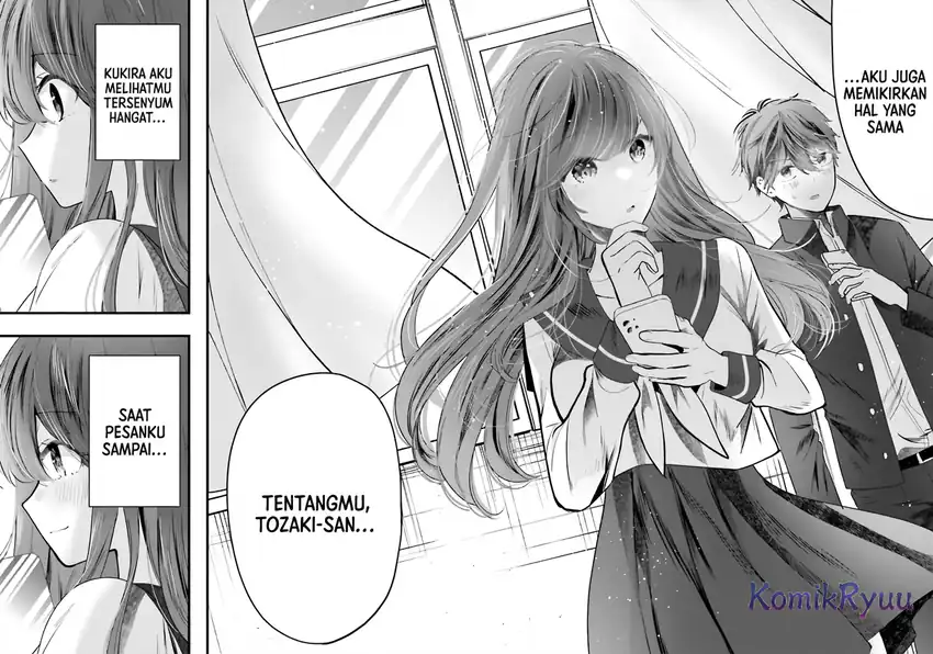 Tozaki-san wa Boku ni Dake Tsumetai Chapter 12 Gambar 23