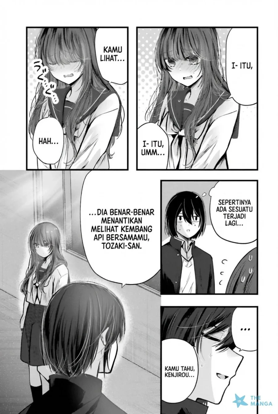Tozaki-san wa Boku ni Dake Tsumetai Chapter 14 Gambar 8