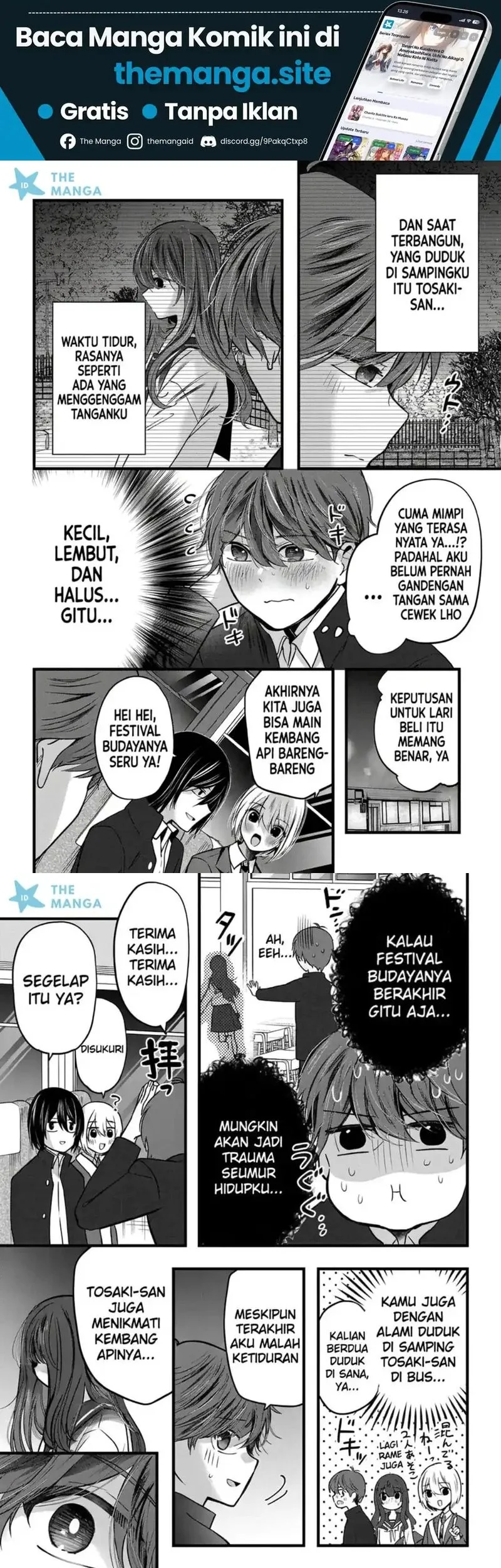 Manga Tozaki-san wa Boku ni Dake Tsumetai Chapter 15 gambar 2