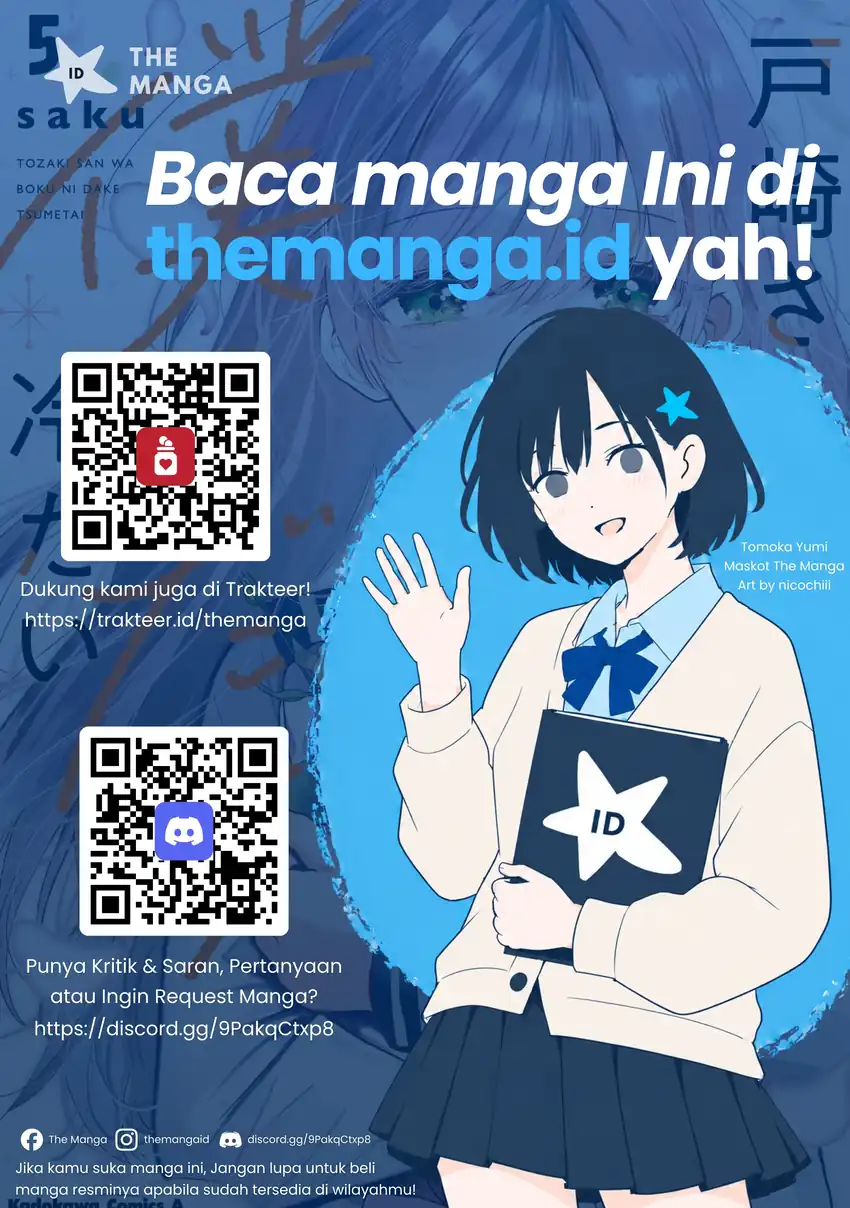 Tozaki-san wa Boku ni Dake Tsumetai Chapter 23 Gambar 26