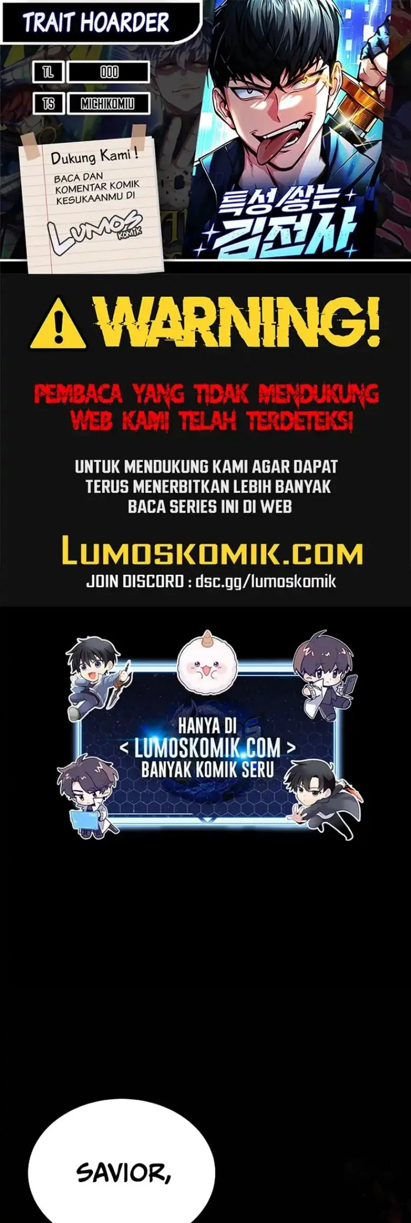 trait hoarder chapter 73 - Page 1