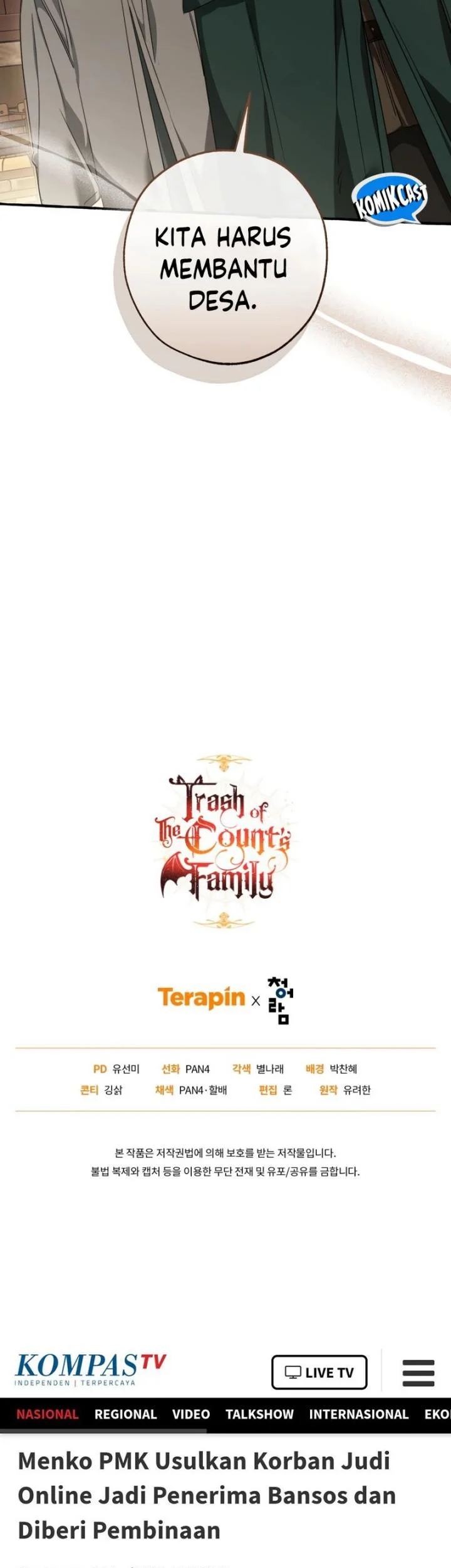 Trash of the Count’s Family Chapter 131 Gambar 63