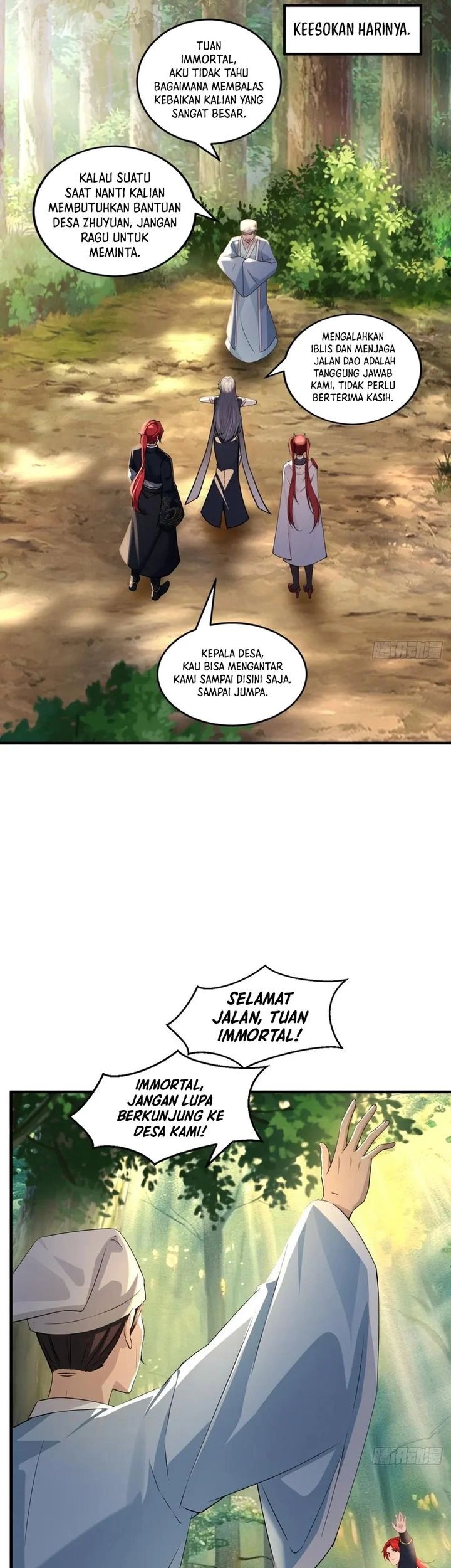 Traveling through time and space to become an unlucky NPC: I have a wife to protect me Chapter 112 Gambar 3