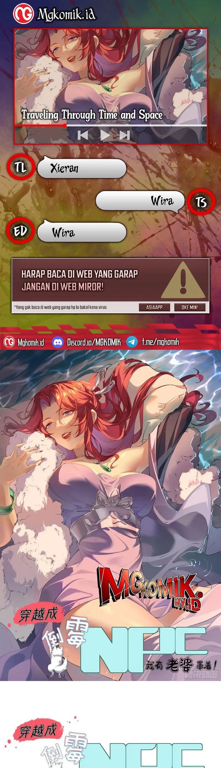 Baca Komik Traveling through time and space to become an unlucky NPC: I have a wife to protect me Chapter 122 Gambar 1
