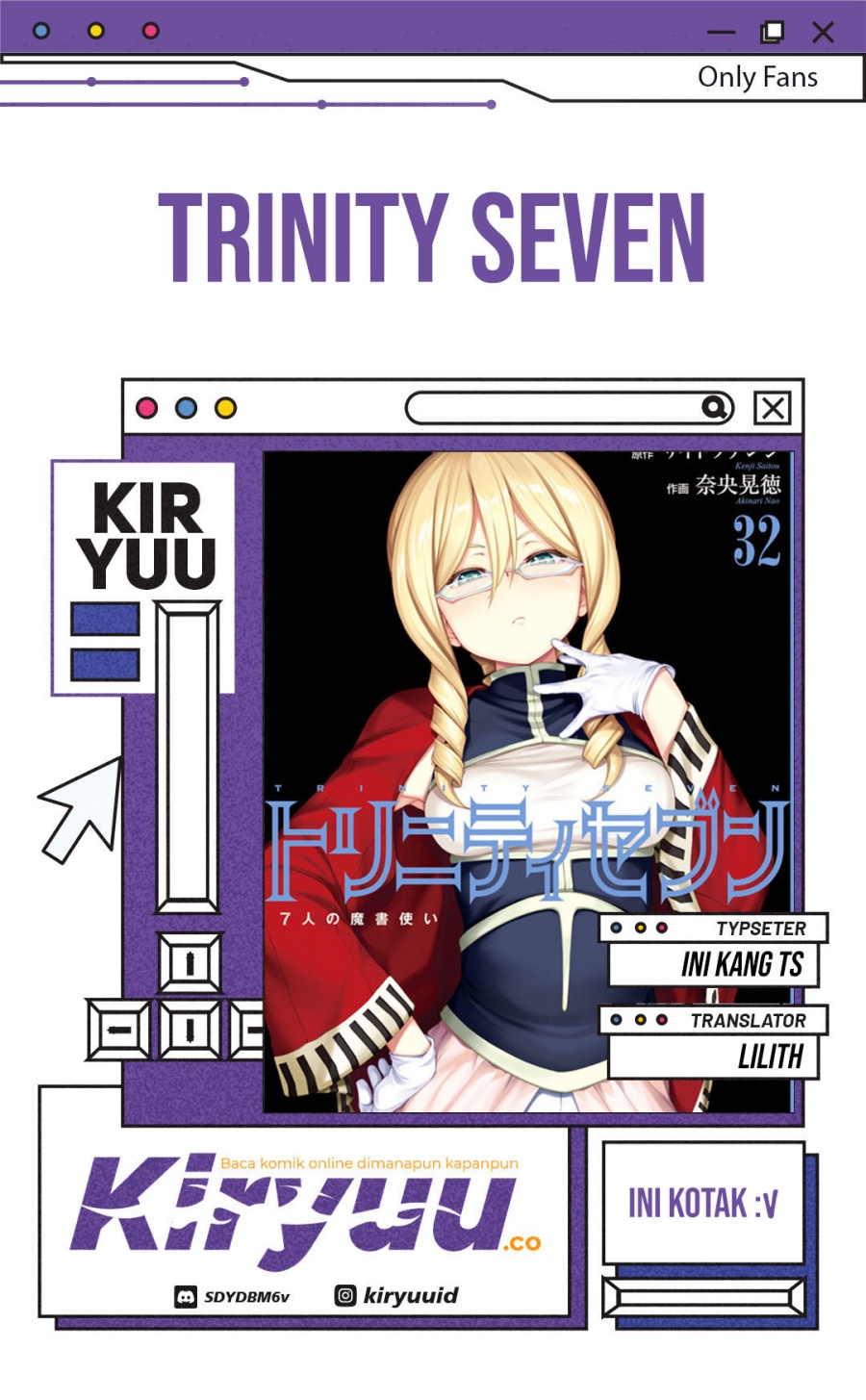 Baca Komik Trinity Seven Chapter 147 Gambar 1
