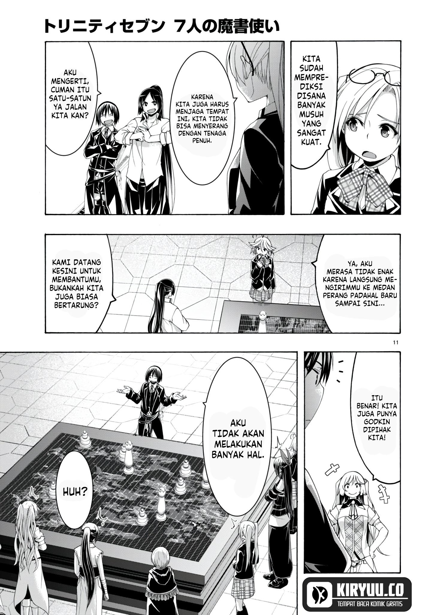 Trinity Seven Chapter 149 Gambar 12