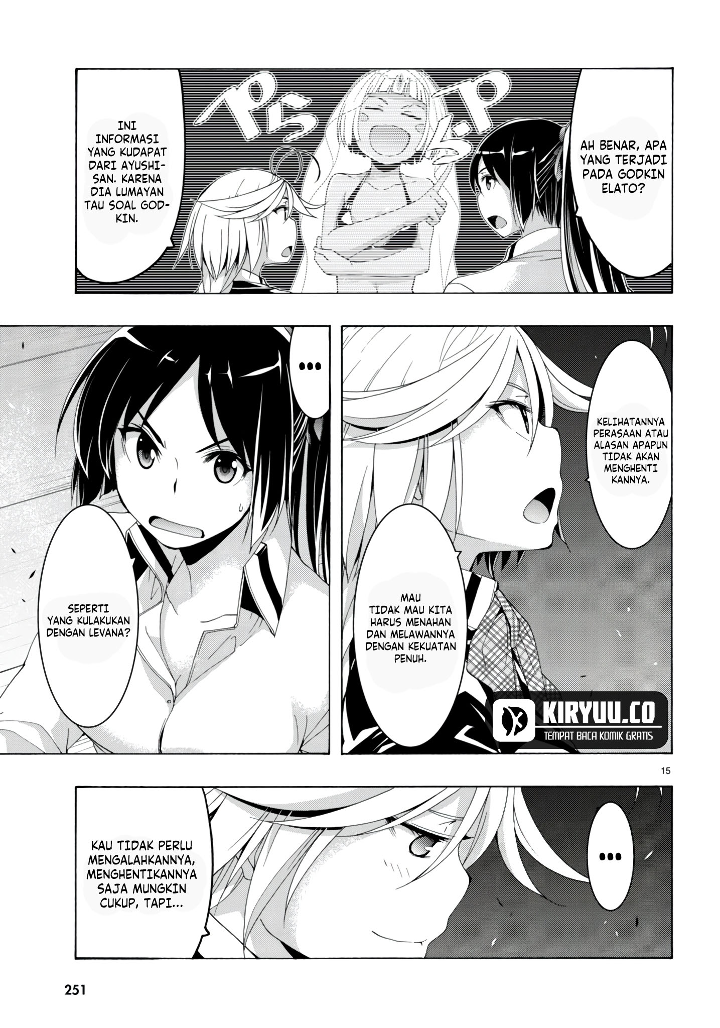 Trinity Seven Chapter 149 Gambar 16