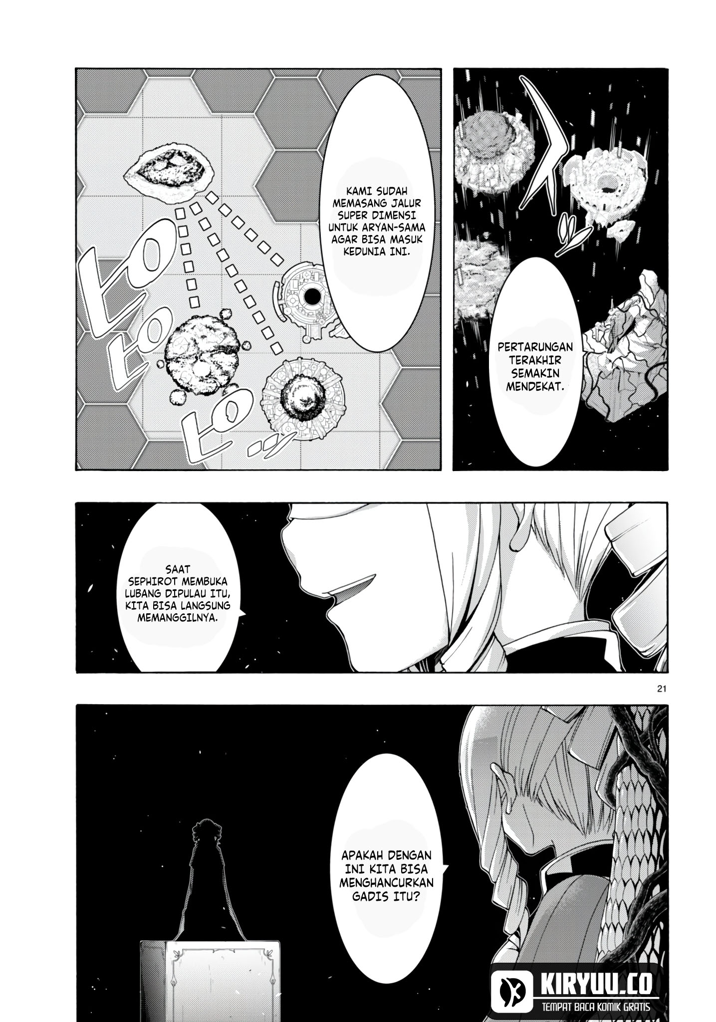 Trinity Seven Chapter 149 Gambar 22