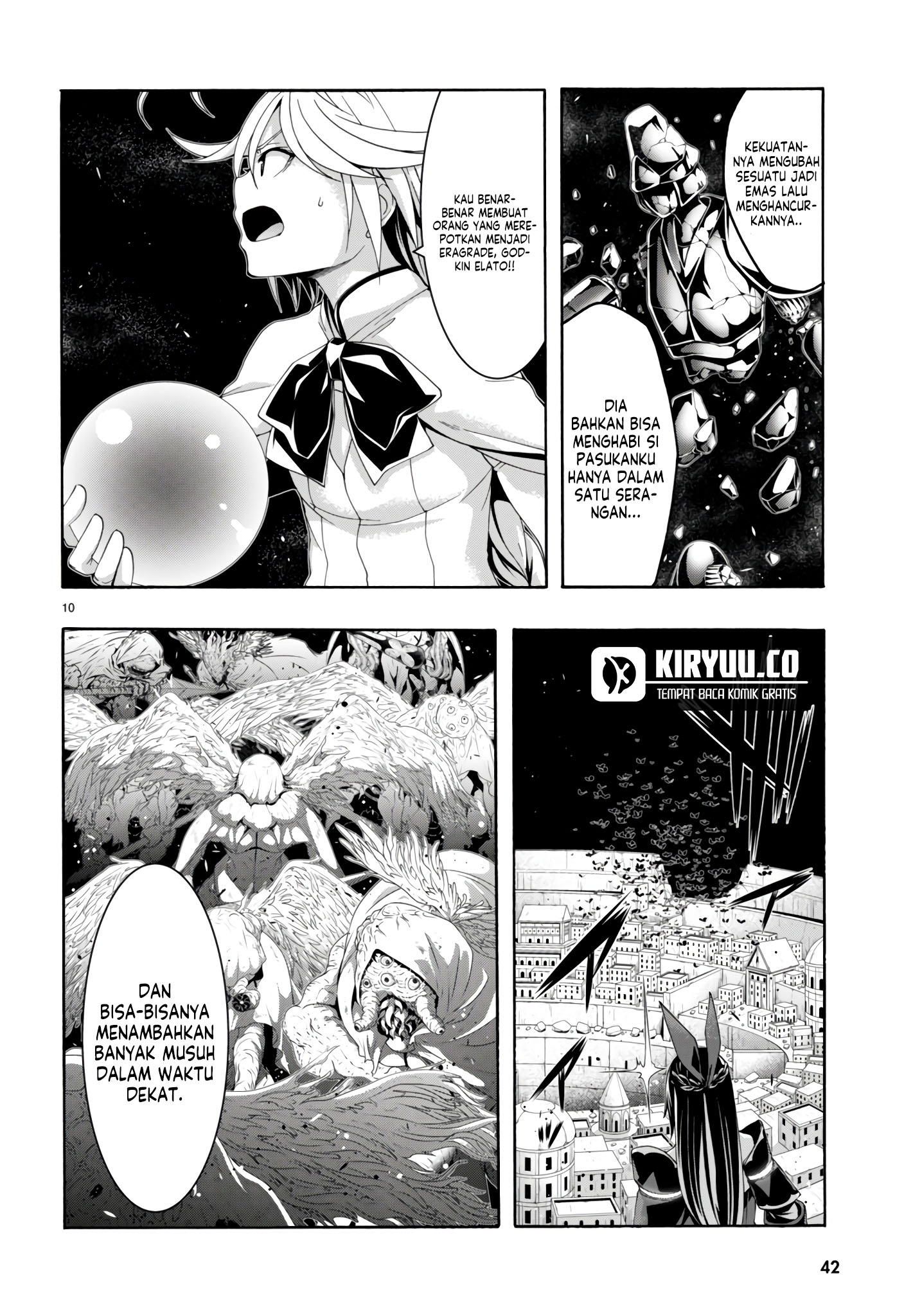 Trinity Seven Chapter 150 Gambar 12