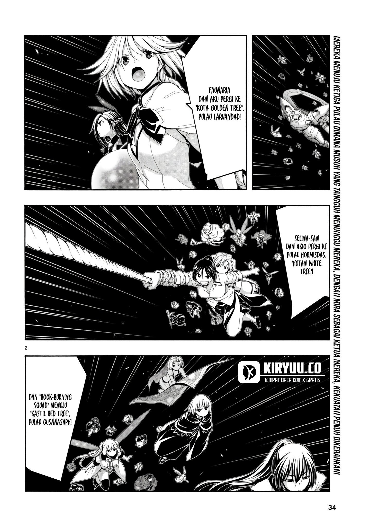 Trinity Seven Chapter 150 Gambar 4