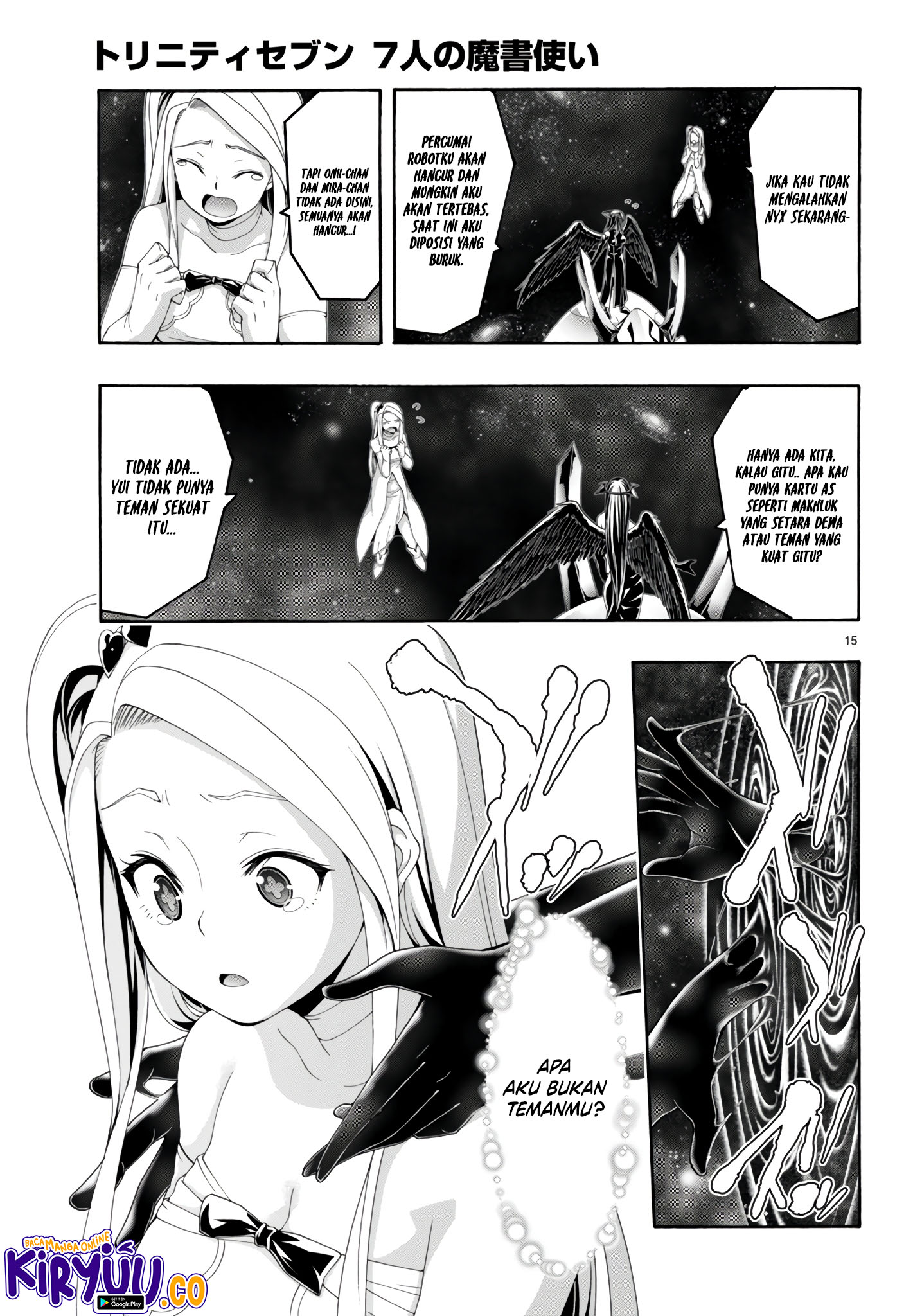 Trinity Seven Chapter 153 Gambar 16