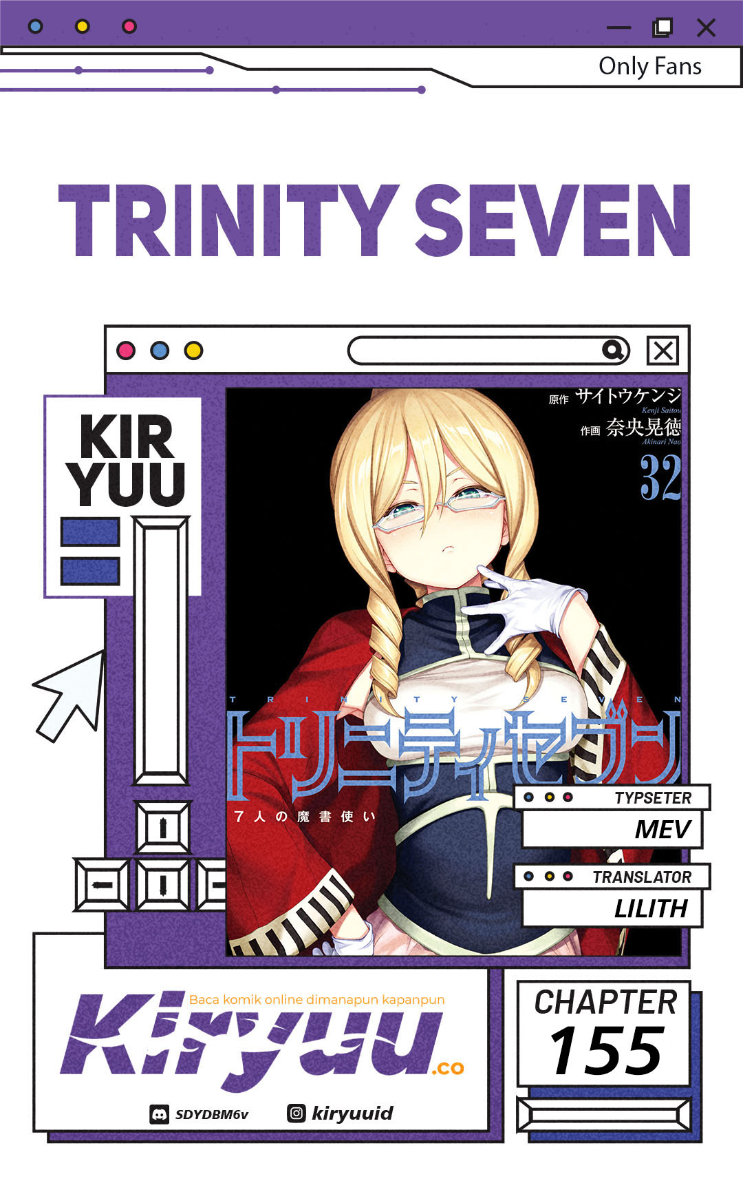 Baca Komik Trinity Seven Chapter 155 Gambar 1