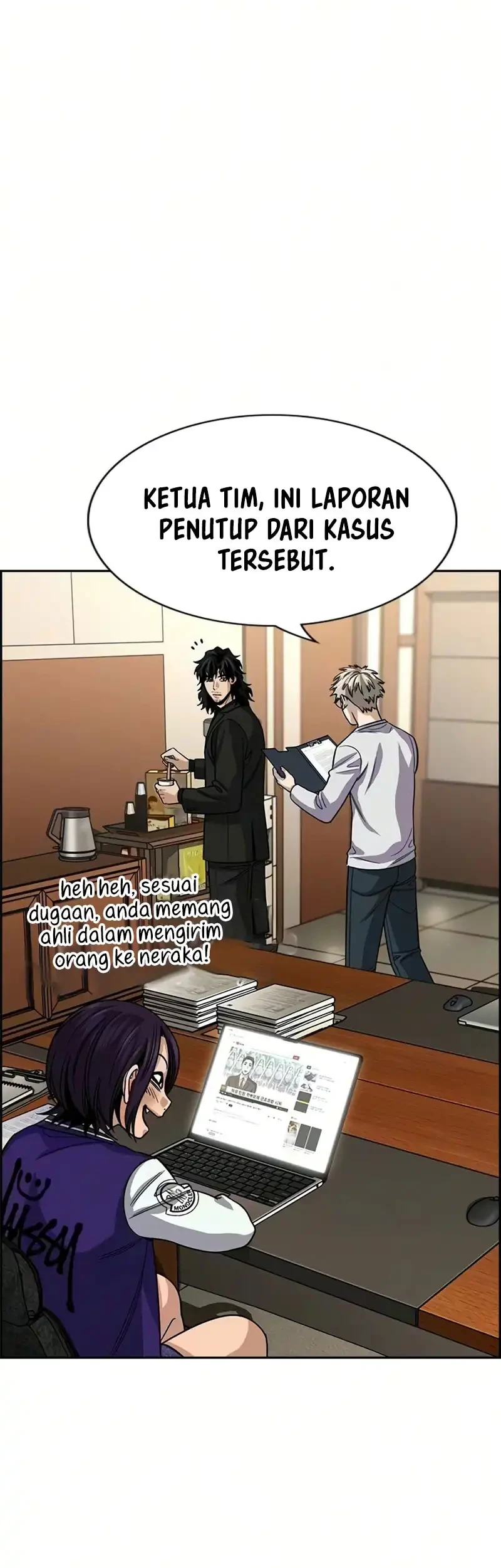 True Education Chapter 246 Gambar 44