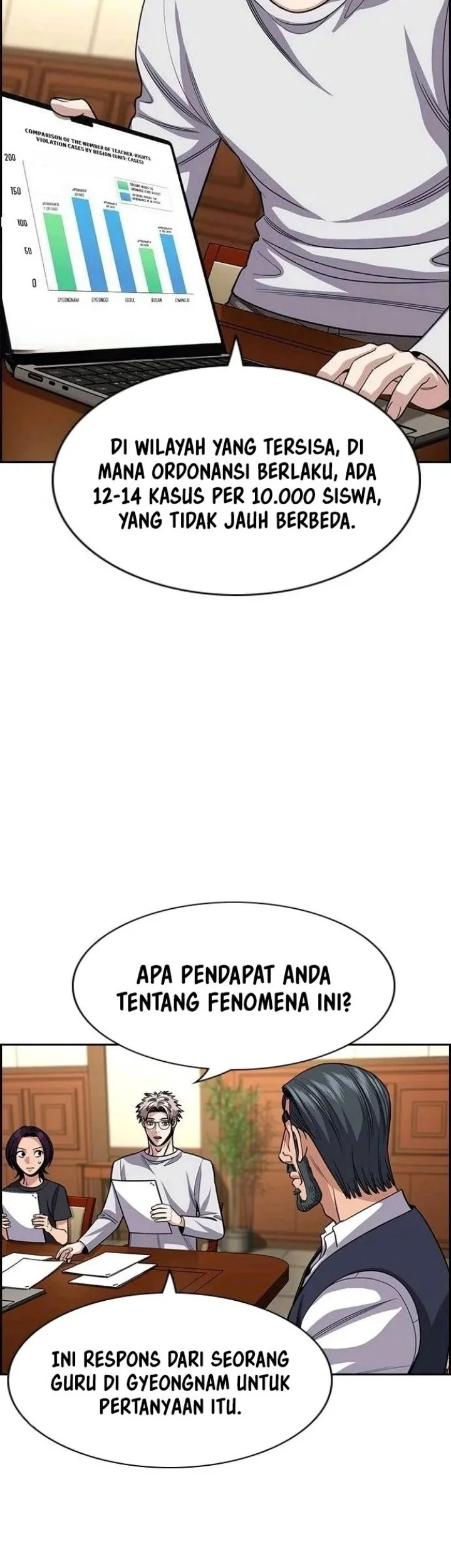 True Education Chapter 264 Gambar 19