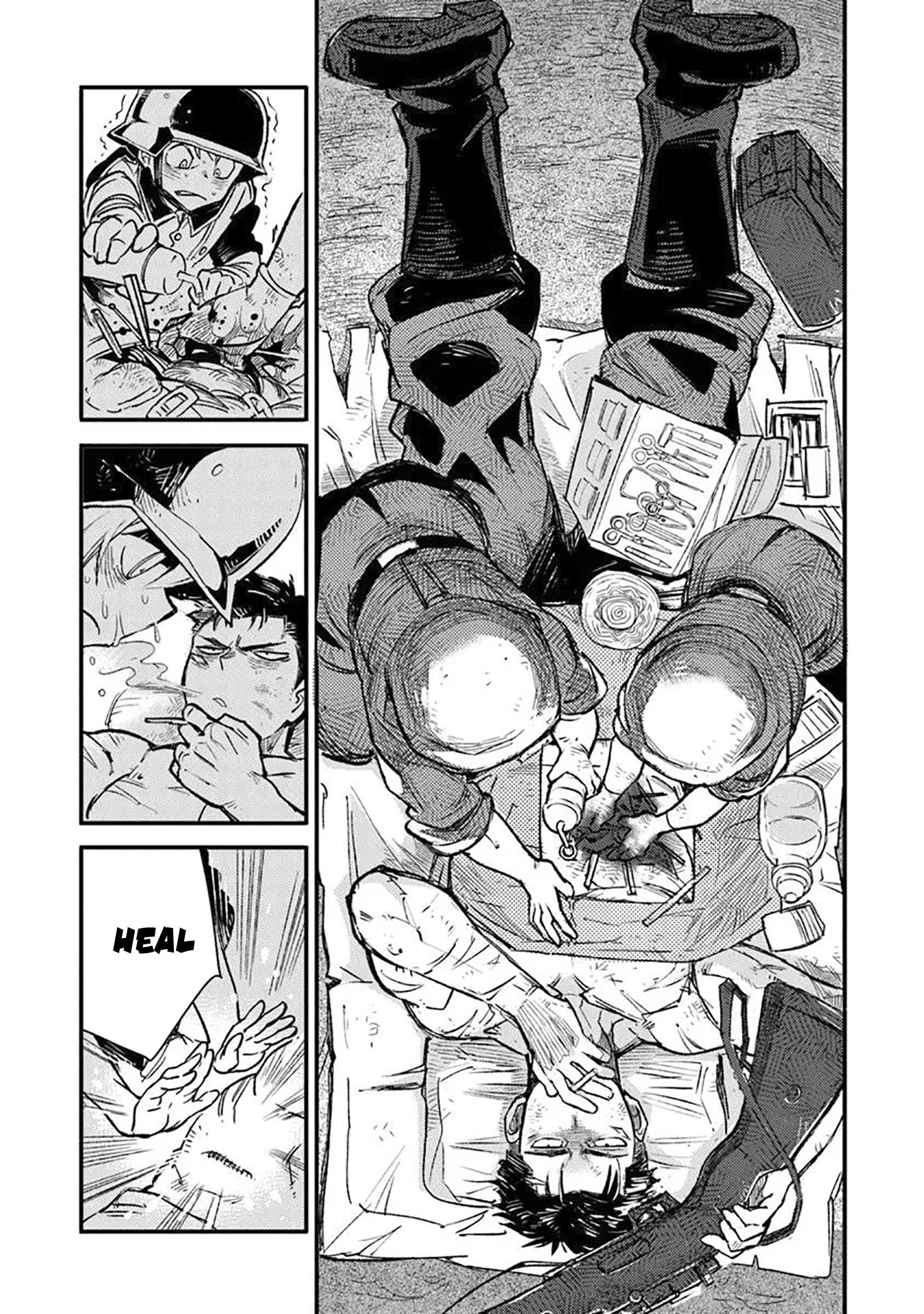 TS Eiseihei-san no Senjou Nikki Chapter 16.1 Gambar 14