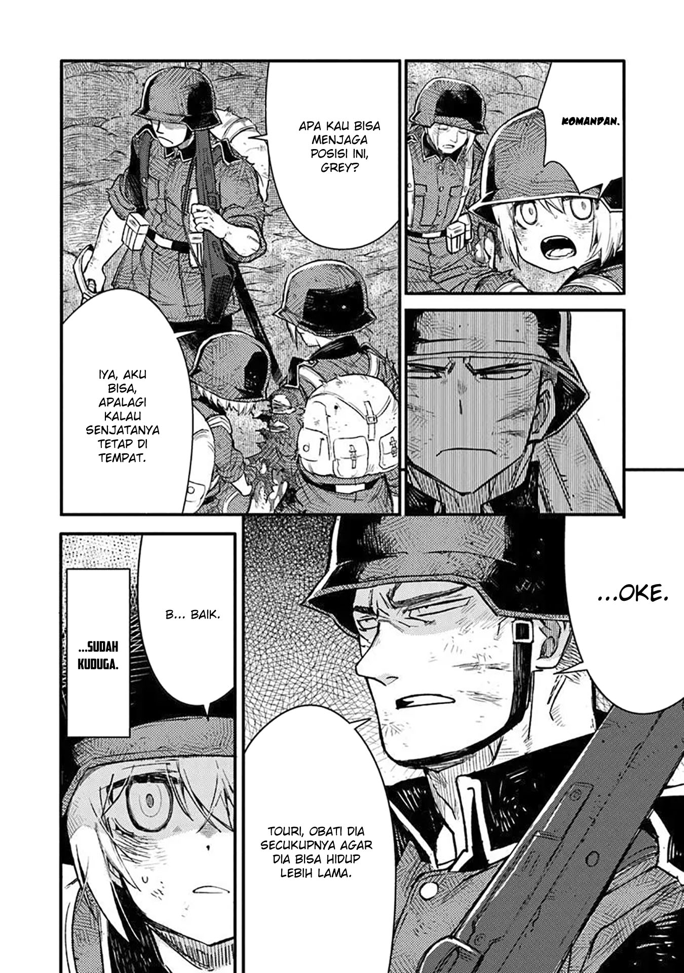 TS Eiseihei-san no Senjou Nikki Chapter 16.1 Gambar 3