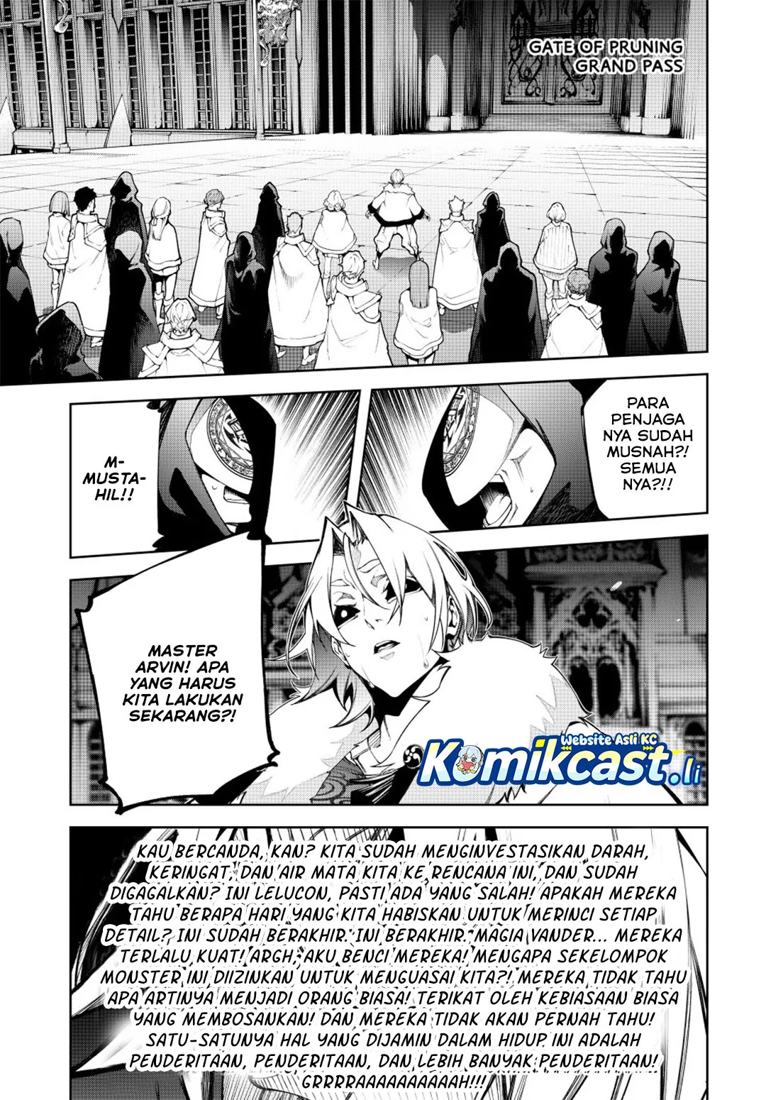 Tsue to Tsurugi no Wistoria Chapter 56 Gambar 9