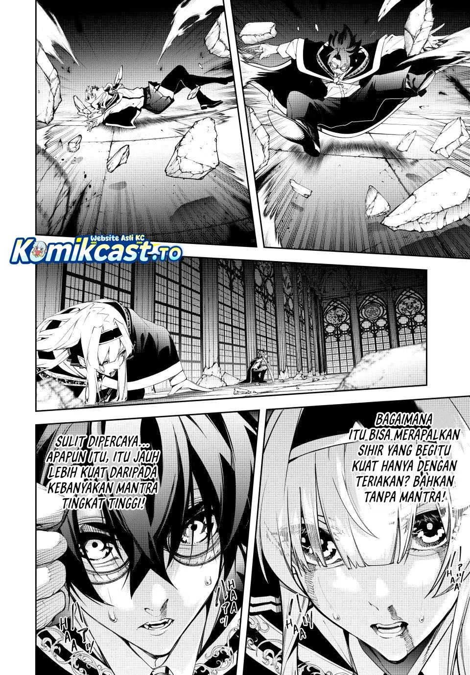 Tsue to Tsurugi no Wistoria Chapter 58 Gambar 28