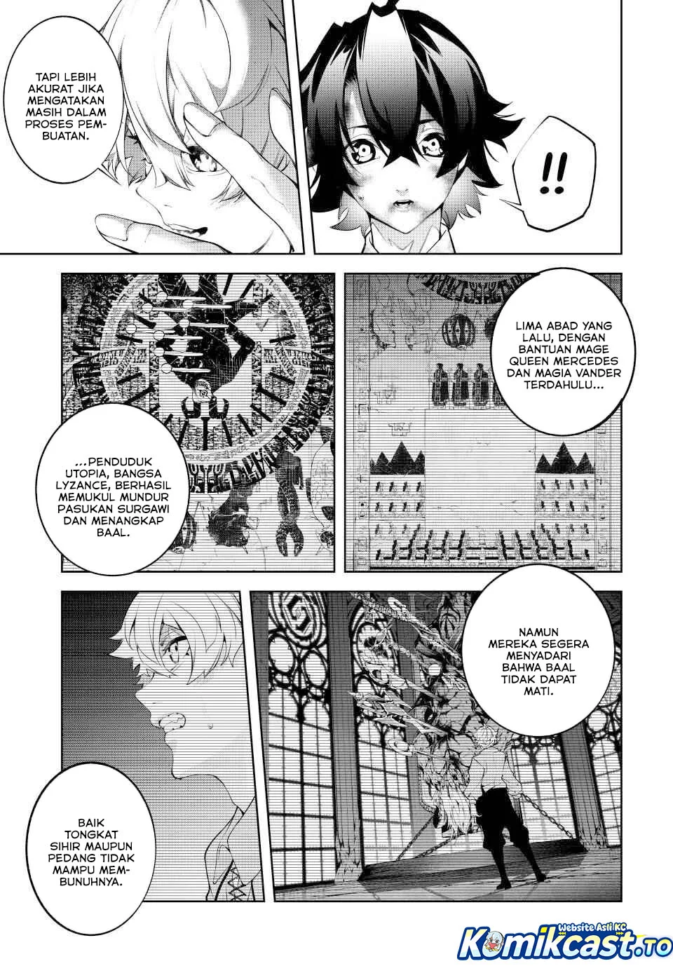 Tsue to Tsurugi no Wistoria Chapter 62 Gambar 10