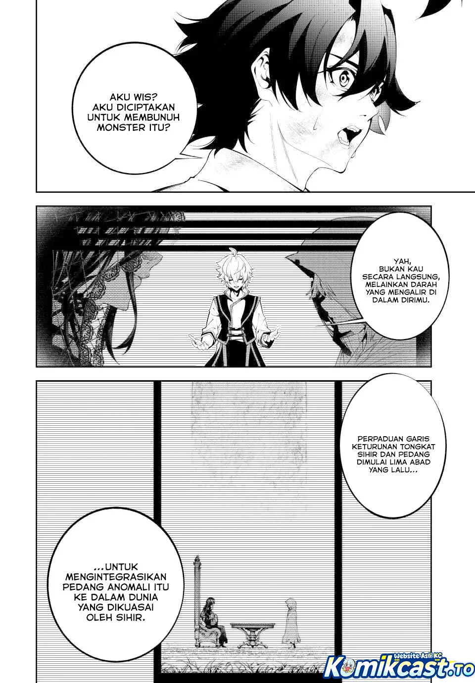 Tsue to Tsurugi no Wistoria Chapter 62 Gambar 13