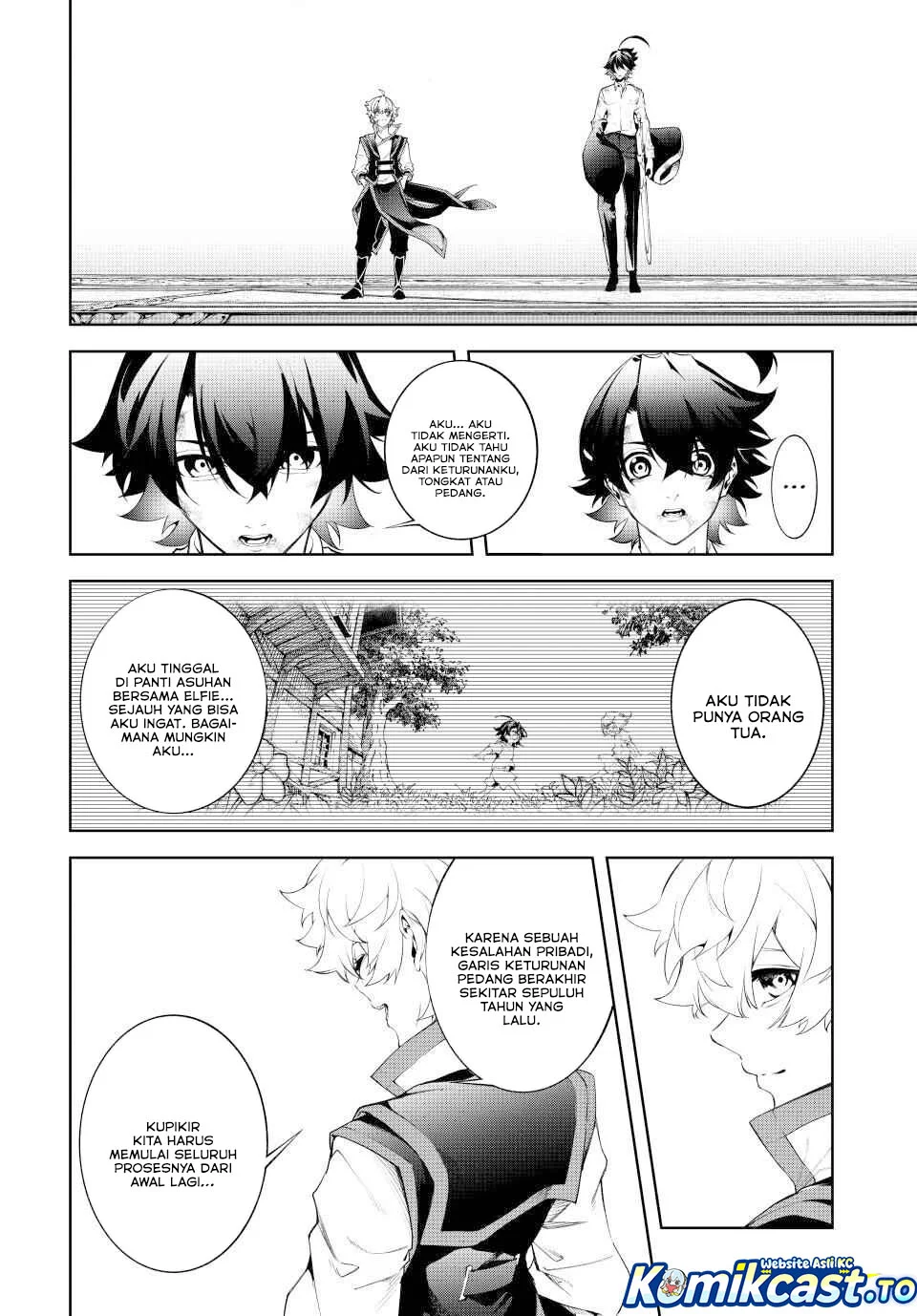 Tsue to Tsurugi no Wistoria Chapter 62 Gambar 16