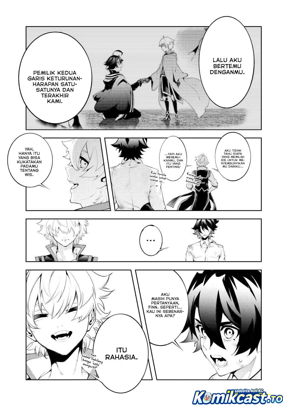 Tsue to Tsurugi no Wistoria Chapter 62 Gambar 17