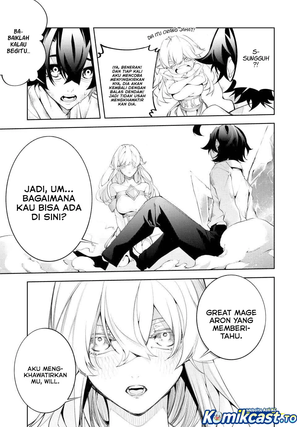 Tsue to Tsurugi no Wistoria Chapter 62 Gambar 25