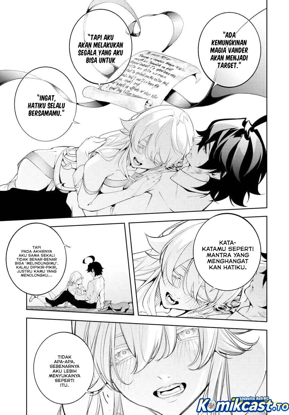 Tsue to Tsurugi no Wistoria Chapter 62 Gambar 29