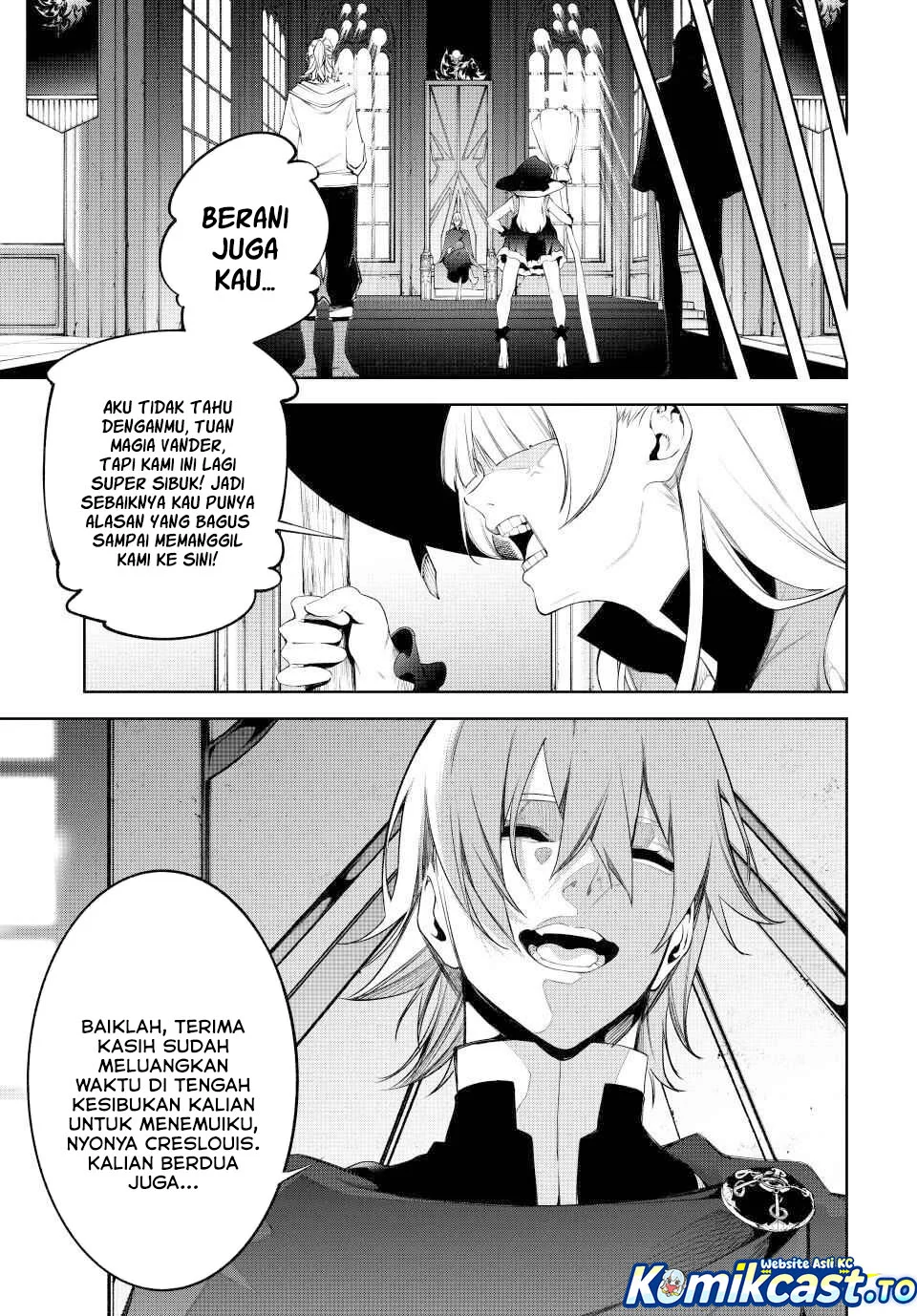 Tsue to Tsurugi no Wistoria Chapter 62 Gambar 35