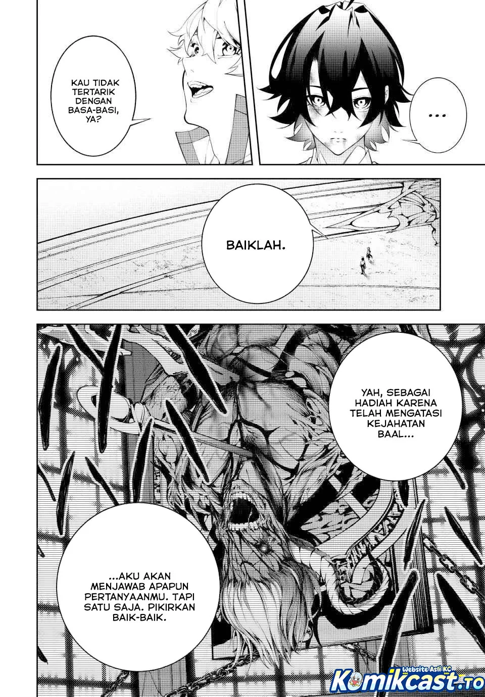 Tsue to Tsurugi no Wistoria Chapter 62 Gambar 7