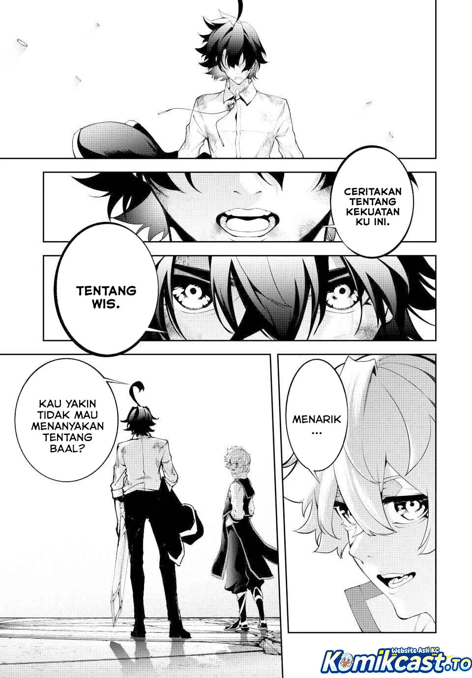 Tsue to Tsurugi no Wistoria Chapter 62 Gambar 8