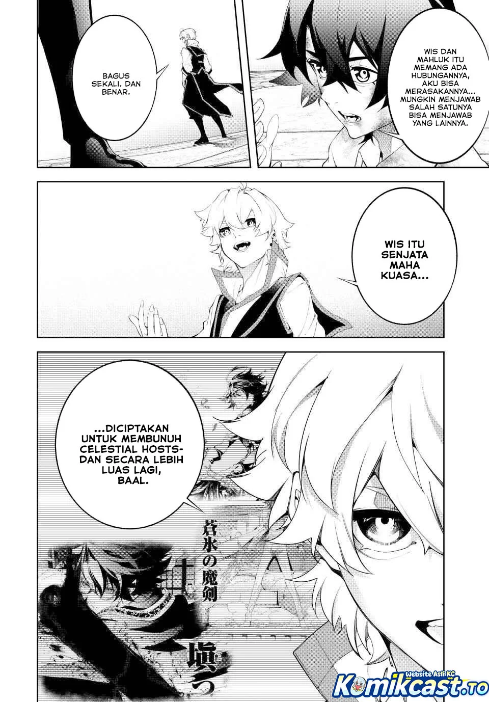 Tsue to Tsurugi no Wistoria Chapter 62 Gambar 9