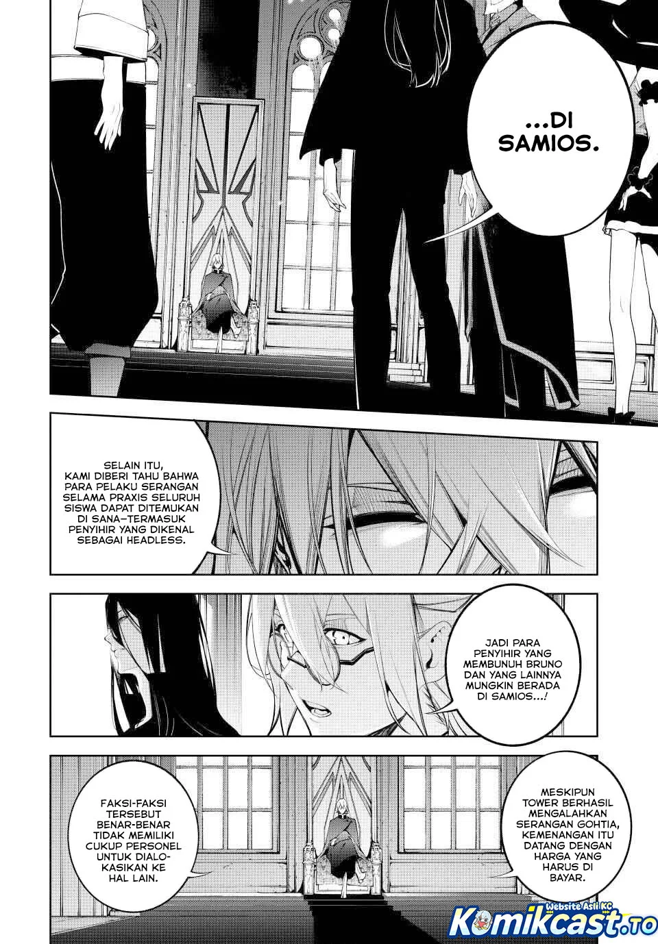 Tsue to Tsurugi no Wistoria Chapter 63 Gambar 10