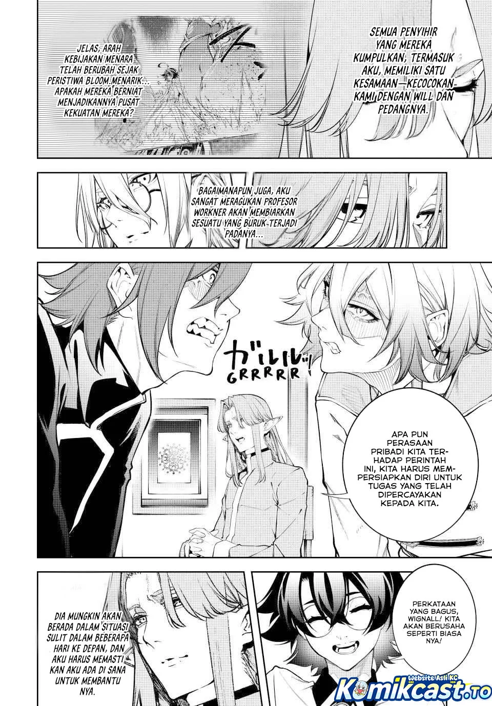 Tsue to Tsurugi no Wistoria Chapter 63 Gambar 16