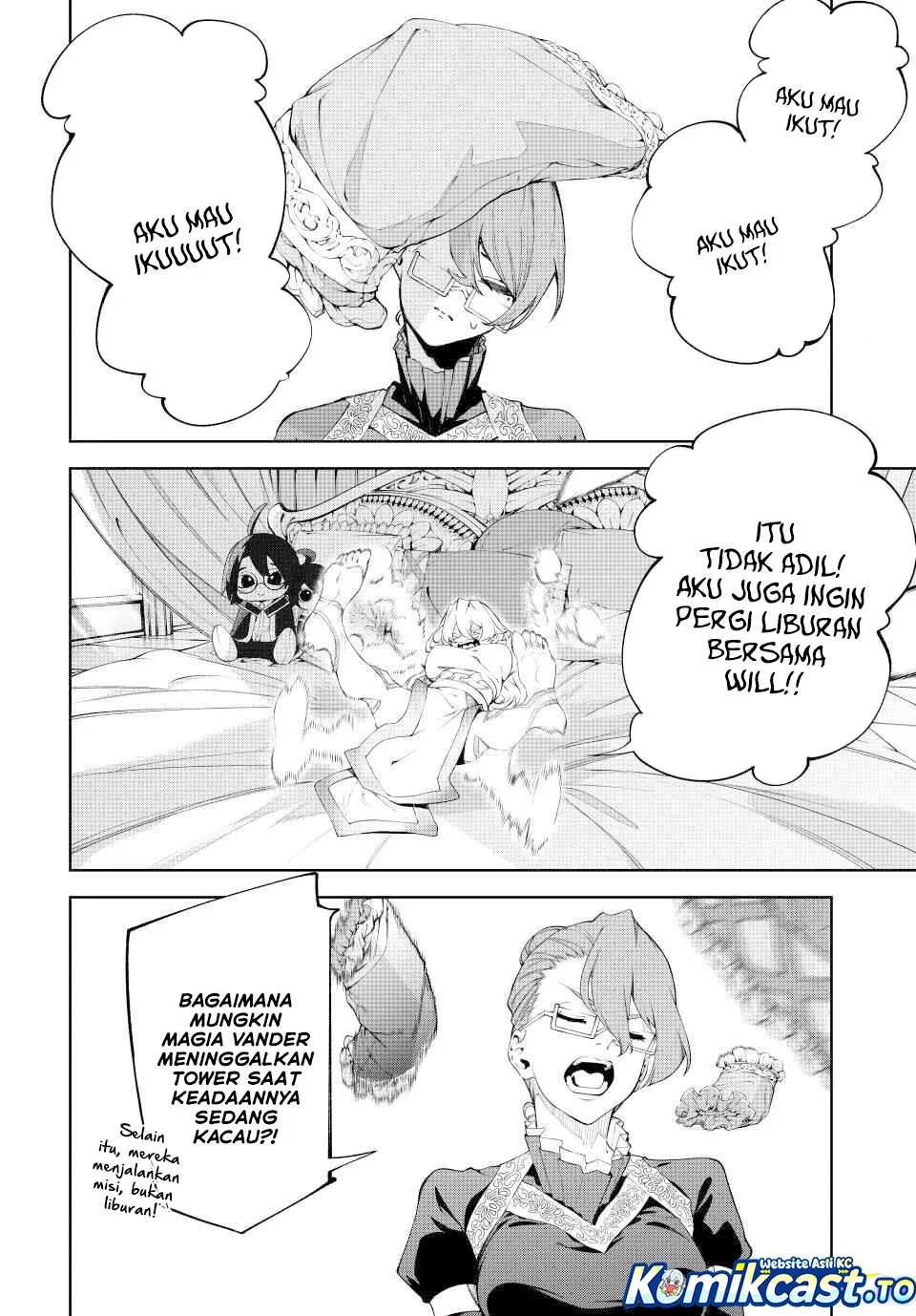 Tsue to Tsurugi no Wistoria Chapter 63 Gambar 23