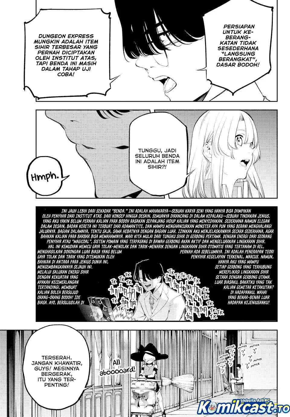 Tsue to Tsurugi no Wistoria Chapter 63 Gambar 31