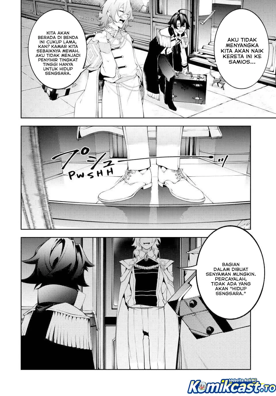 Tsue to Tsurugi no Wistoria Chapter 63 Gambar 32