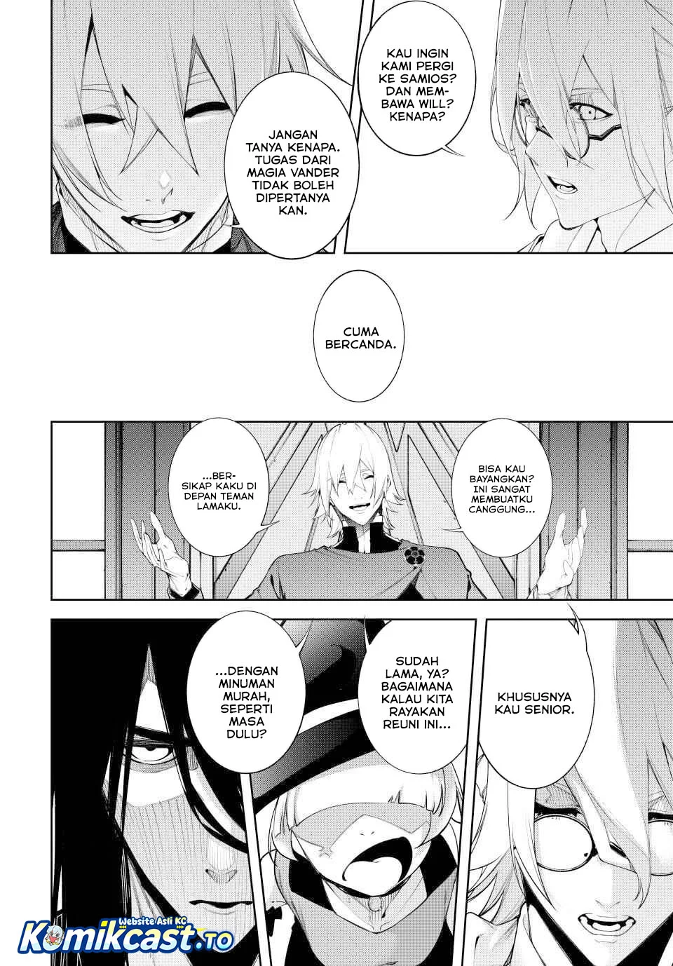 Tsue to Tsurugi no Wistoria Chapter 63 Gambar 4