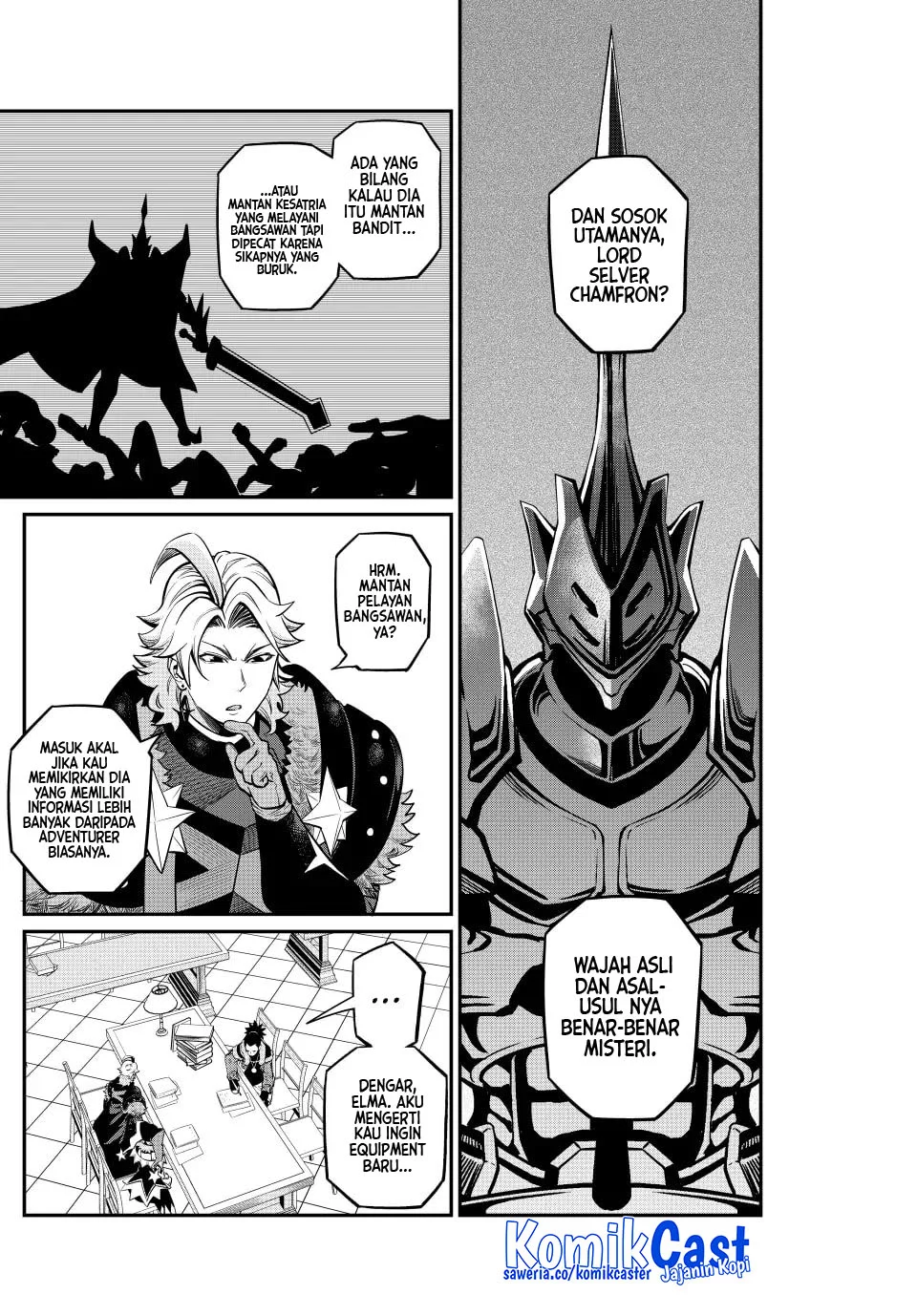 Tsuihou Sareta Tenshou Juu Kishi wa Game Chishiki de Musou Suru Chapter 113 Gambar 4